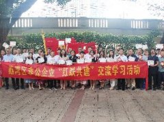 公司党支部副书记加入荔湾区“红联共建”企业党员政治生日会