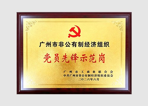 2022年，，，2026年获评市“党员先锋树模岗
